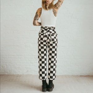 304 Service Fatigue Pants - Checkerboard